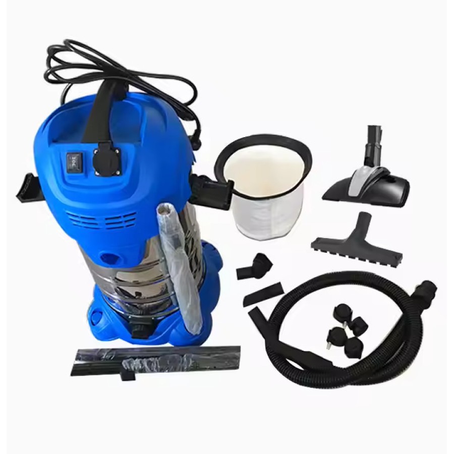 Wet & Dry Vacuum Cleaner – Stainless Steel 30 L