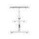 Cyberhub Adjustable Desktop Gaming Table - White 100*50 