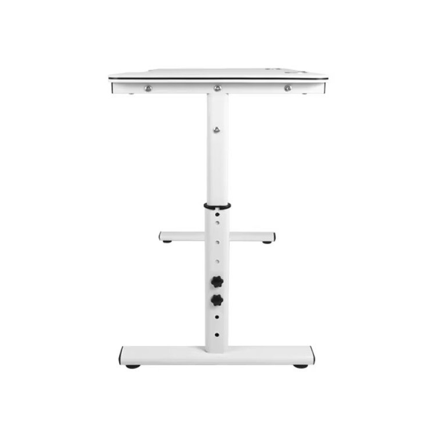 Cyberhub Adjustable Desktop Gaming Table - White 100*50 