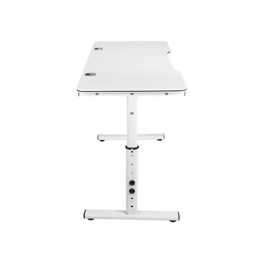 Cyberhub Adjustable Desktop Gaming Table - White 100*50 