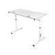 Cyberhub Adjustable Desktop Gaming Table - White 100*50 Cyberhub Adjustable Desktop Gaming Table - White 100*50