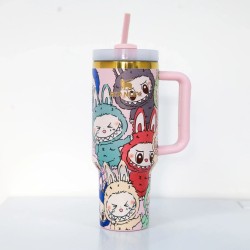 Stanley Quencher Stainless Steel Travel Tumbler 40oz - Labubu Edition Stanley Quencher Stainless Steel Travel Tumbler 40oz - Labubu Edition