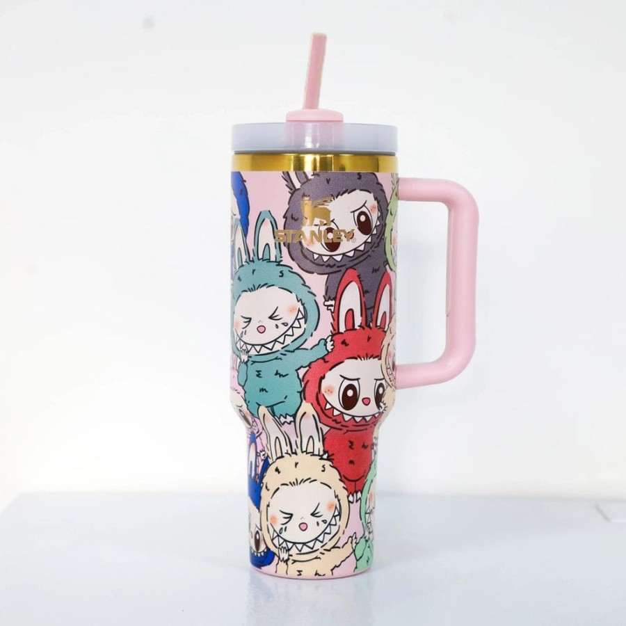 Stanley Quencher Stainless Steel Travel Tumbler 40oz - Labubu Edition Stanley Quencher Stainless Steel Travel Tumbler 40oz - Labubu Edition