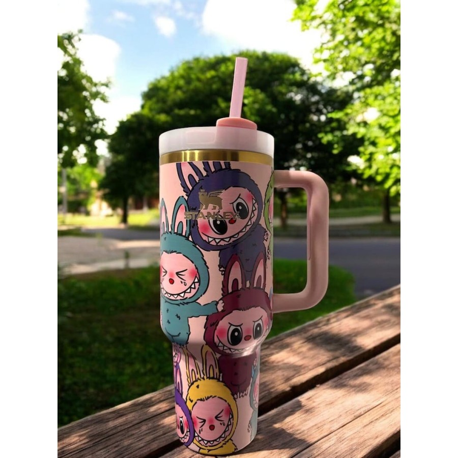 Stanley Quencher Stainless Steel Travel Tumbler 40oz - Labubu Edition Stanley Quencher Stainless Steel Travel Tumbler 40oz - Labubu Edition