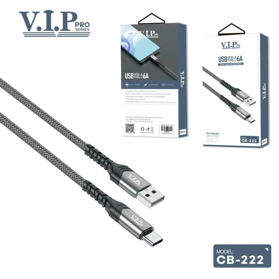 VIP Pro Series Type-c To Lightning Cable Pd 20w 2m (CB-114)