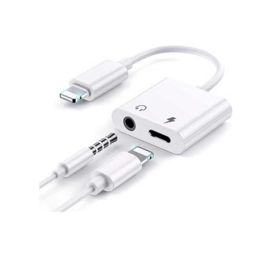 WiWU Audio Converter Lightning to Lightning & 3.5mm