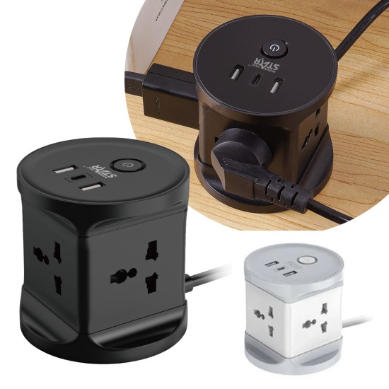 Winning Star Universal Outlets Socket 3 Meter 2500W