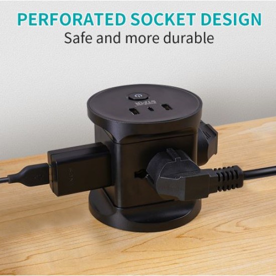 Winning Star Universal Outlets Socket 3 Meter 2500W