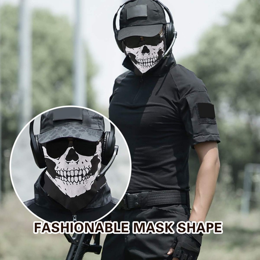 Winter Skull Ski Face Mask for Kids/Adults