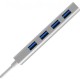 Wiwu Alpha 4 IN 1 USB-C Hub A440 - Gray Wiwu Alpha 4 IN 1 USB-C Hub A440 - Gray