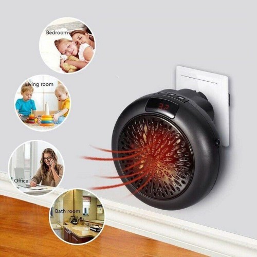 Mini Wall Outlet Wonder Heater Pro Electric 900W