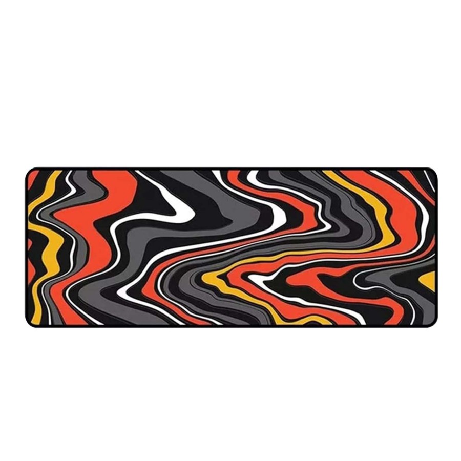 Gamer king Dark Orange Marble Texture Mouse Pad XXL (100x50cm)