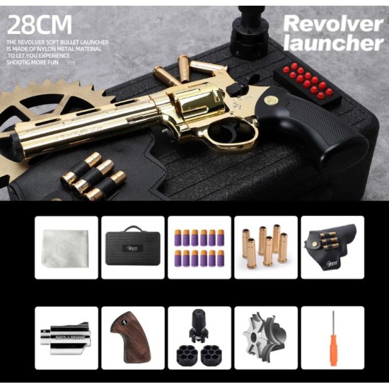Revolver XYL ZP5 Python Foam Dart Pistol 28cm (Shooting Gun)