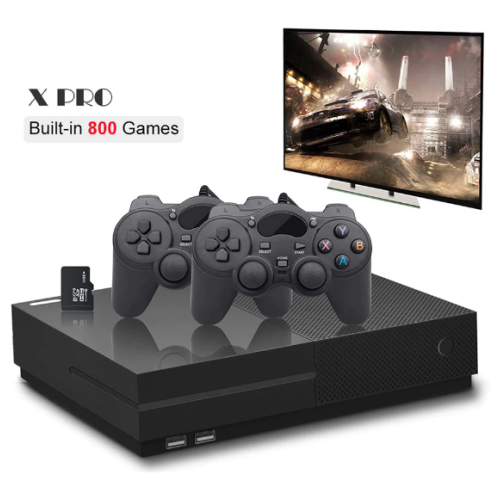 XPro 800 in 1 4K Retro Game Console 2.4G Wireless Controller Game Stick Lite