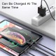 YESIDO CA111 1.2m 4A USB to Dual Type-C + Dual 8 Pin Charging Cable