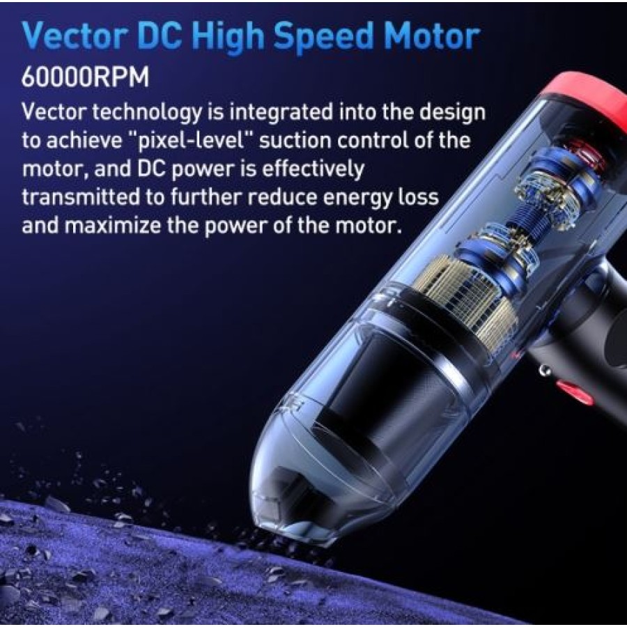 Yesido VC06 Car Blowing and Suction Dual-Purpose Vacuum Cleaner