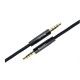 Yesido Audio Cable 3.5 Mm Male To Male Audio Cable (YAU14) Black 1M