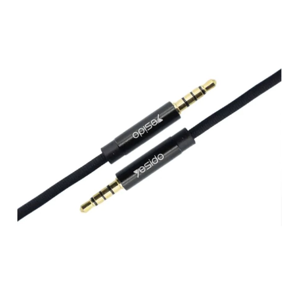 Yesido Audio Cable 3.5 Mm Male To Male Audio Cable (YAU14) Black 1M