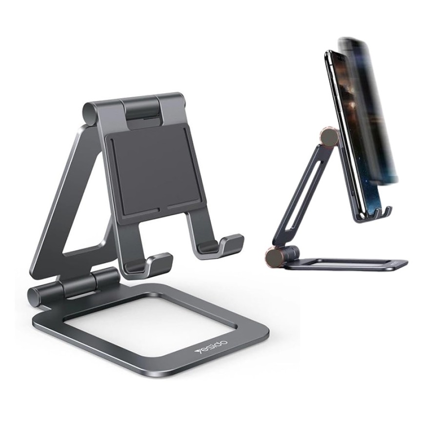 Yesido C97 Mini Aluminum Desktop Phone & Tablet Holder Yesido C97 Mini Aluminum Desktop Phone & Tablet Holder