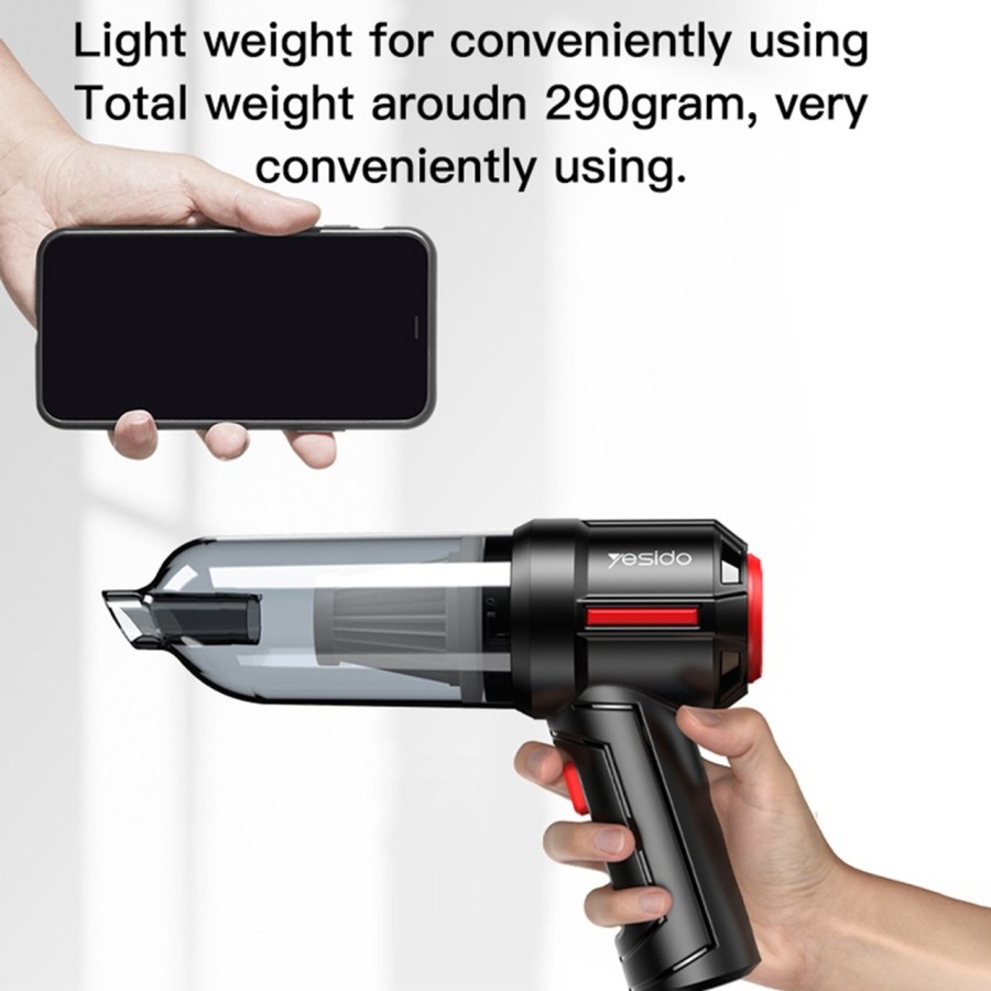 Yesido VC03 Mini Vacuum Cleaner High Power 4500Pa Cleaning Tool