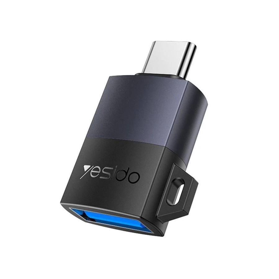 Yesido GS31 USB 3.0 to USB-C OTG Adapter 18W – Black