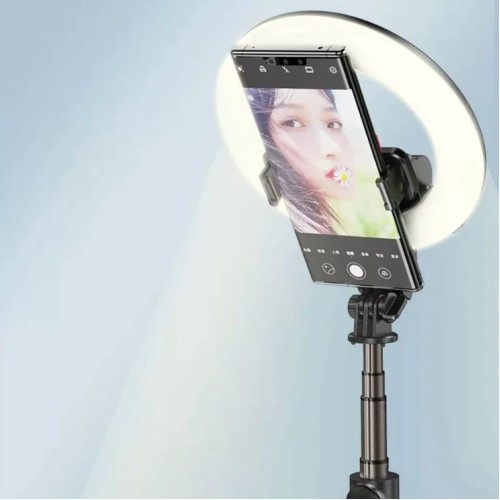 Yesido Selfie Stick with Ring Light SF12