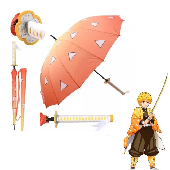 Demon Slayer Katana Umbrella - Zenitsu