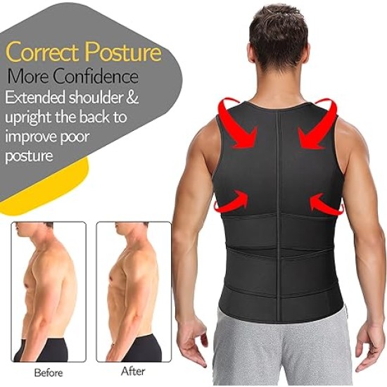 Slimming Sweat Waist Trainer Zipper Vest