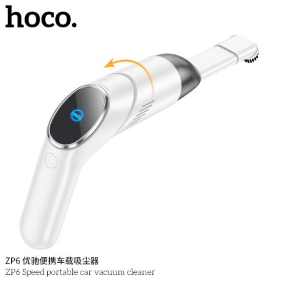 Hoco ZP6 Cordless Vacuum Cleaner With HEPA Filter For Use In The Car / Home.