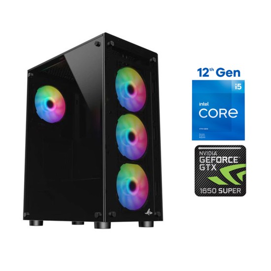 Zyper Gaming PC 12Gen intel i5, 256GBSSD, 1TB HHD (GTX 1650 4GB)