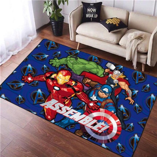 Avengers Gaming Room Decorative Carpet, size 120X160CM