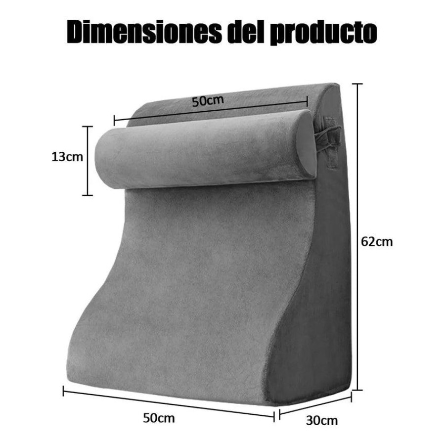 Multipurpose Adjustable  Bed Cushion Triangle Backrest Pillow