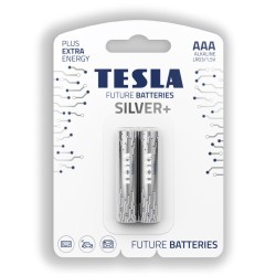 Tesla Batteries AAA SILVER+ 2 Pieces Tesla Batteries AAA SILVER+ 2 Pieces