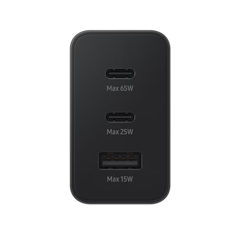 65W Power Adapter Trio - Black