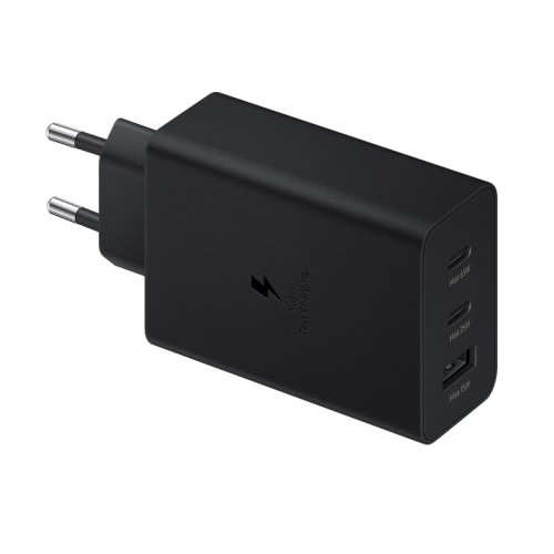 65W Power Adapter Trio - Black