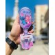 Stitch Square Long Handle Sequin Quicksand Hair Comb