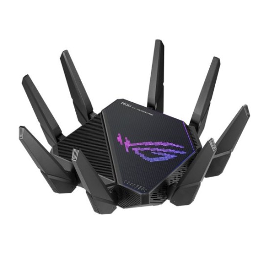 ASUS ROG Rapture GT-AX11000 Pro Tri-Band WiFi 6 Gaming Router - Black