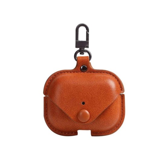 Airpods 3 PU Leather Case - Brown