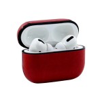 AirPods Pro Protective Leather Case - Red