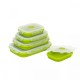 Foldable Silicone Food Box 4×1