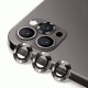 Alloy Glass Camera Lens Protector for iPhone 12 Pro Max (6.7 inch) - Black