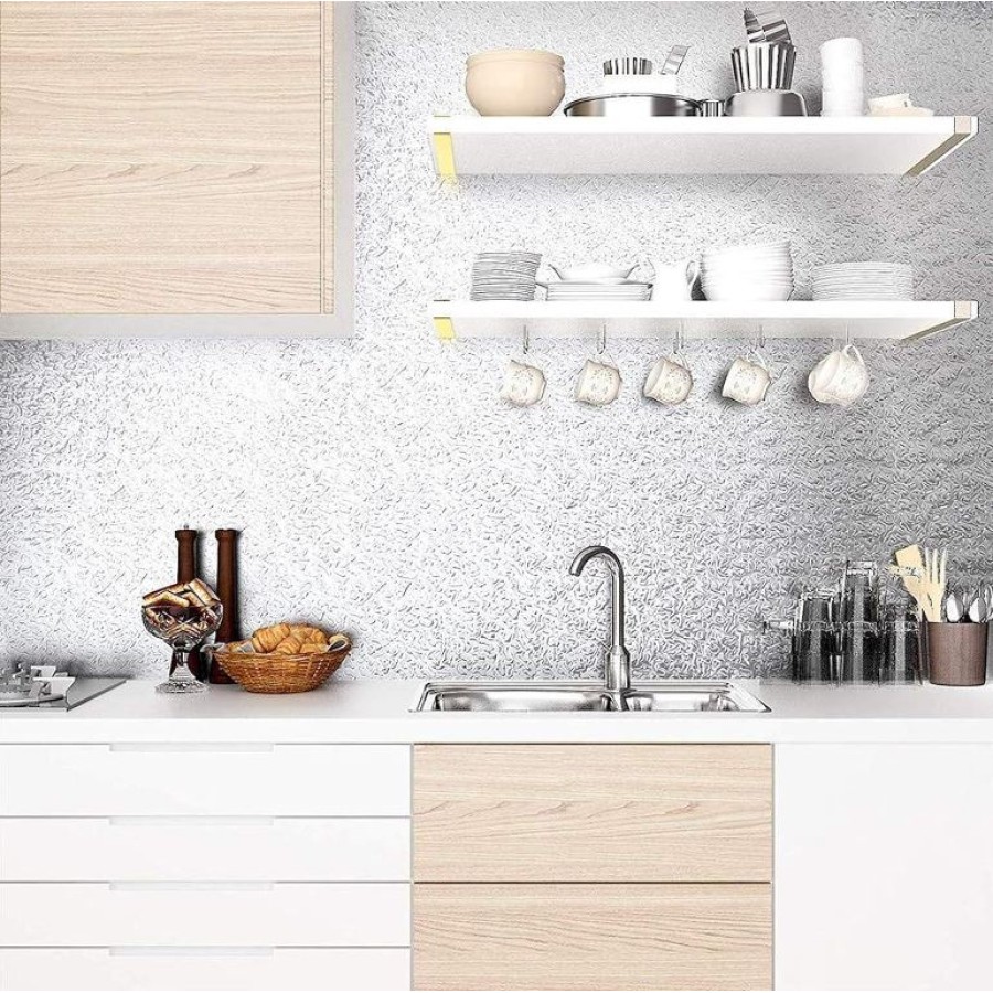 Kitchen Aluminum Sticky Paper - 60x3m