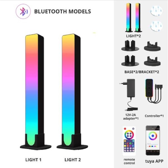 BAR/Smart Light Bars Bluetooth APP Control Gaming Lights TV Ambient Mood Lighting