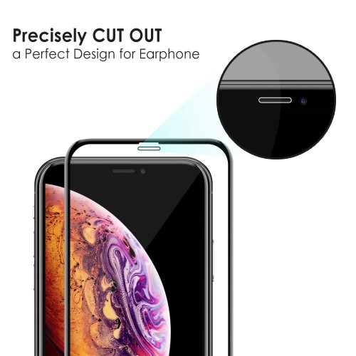 9H Anti-Scratch Tempered Glass For iPhone 11 Pro / Xs