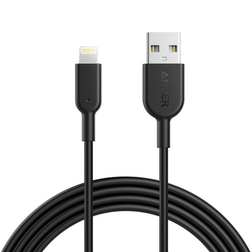 Anker PowerLine II Lightning 1.8m/6ft - Black