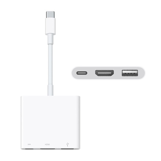 Apple USB Type C Digital AV Multiport Adapter for MacBook & MacBook Pro