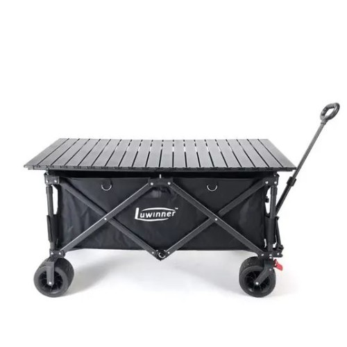 Loiner Multi-Purpose Folding Storage Cart with Table