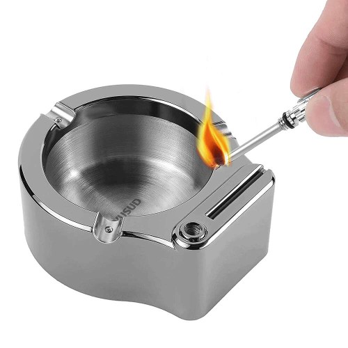 Ashtray With Gasoline Lighter BZ-011