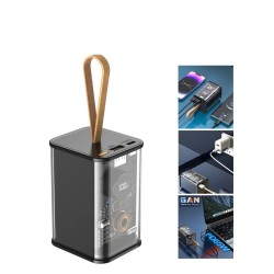 Aspor Transparent Powerbank 65W 20000mAh Aspor Transparent Powerbank 65W 20000mAh