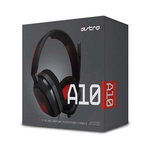 Astro Gaming A10 Headset - Black/Red